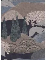 Coordonne Carta da parati Jardin Japones - Anil