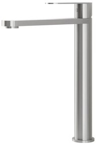 BATH DELUXE 28-027-02-71-02 -Rubinetto del lavandino TARNBY 27,3 cm pettinato acciaio inossidabile