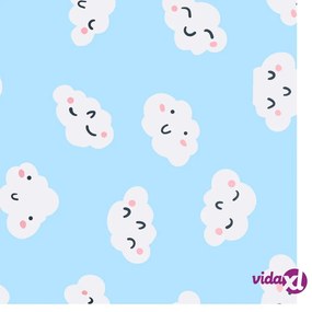 vidaXL Tappeto Stampato Multicolore 140x200 cm in Tessuto