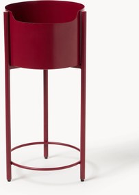 Fioriera in metallo Taru, alt. 65 cm