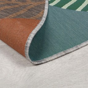 Tappeto verde rotondo per esterni ø 160 cm Eric - Flair Rugs