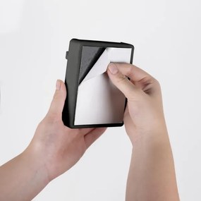 WENKO 25336100 - Cestino SARE 21,5x29,5 cm argento