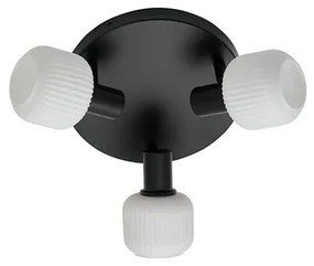 Milford 3 Mini Plafoniera Black - Nordlux