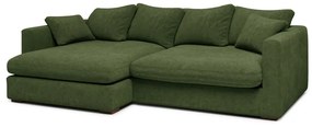 Divano angolare verde scuro (angolo sinistro) Comfy - Scandic