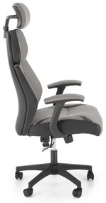 Sedia da ufficio HIRU grigia/nera