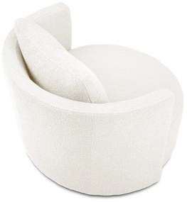 Sedia girevole bianca Nael - Interieurs 86