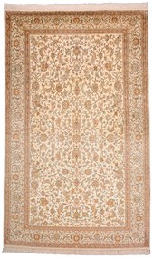Cashmere Silk Tappeto 300 x 180 Beige (Indian) Annodato A Mano