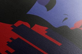 Quadro su tela – Straniera in città