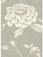 Lewis & Wood Carta da parati Jasper Peony - Pumice