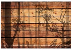 Carta da parati – Nell'ombra degli alberi