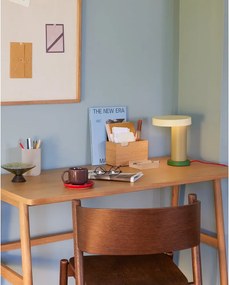 Lampada da tavolo verde (altezza 25 cm) Magic - Hübsch