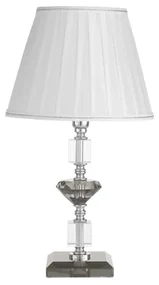 Lampada da tavolo GALA in vetro lavorato a mano con dettagli in metallo PICCOLO FUMČ