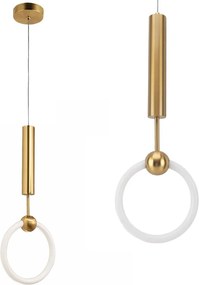 Lampada a sospensione LED LHJ059-1CP Brush Gold