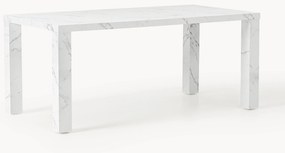 Tavolo effetto marmo Carl, 180 x 90 cm