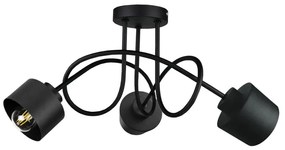 Lampadario a plafone SIMPLY BLACK 3xE27/60W/230V