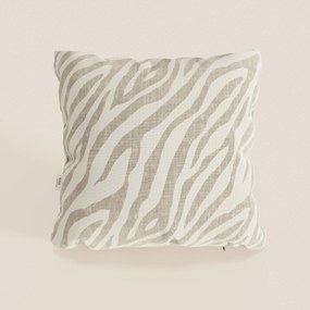 Stripe cuscini geometrici in tessuto Idrorepellente disponibile in diversi colori beige