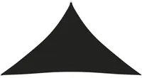 Parasole a Vela Oxford Triangolare 5x5x6 m Nero