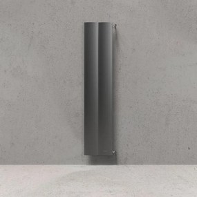 Termoarredo bagno DE'LONGHI 185.2x36.2 cm interasse 1800 mm grigio serie Palace