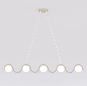 Lampada a Sospensione SINUS 5 5xG9 in Acciaio
