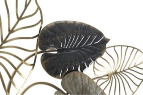 Pannello decorativo in ferro trama foglie 131x61x4,5 cm Century