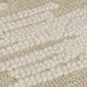 Tappeto beige in lana tessuto a mano 200x290 cm Dion Ikat – Flair Rugs