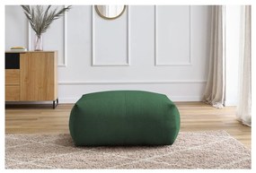 Poggiapiedi verde con rivestimento in velluto a coste Voltaire – Bobochic Paris