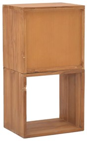 Mobiletto 40x30x76 cm in legno massello di teak