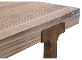 Tavolo da pranzo in colore naturale 80x80 cm Ankara - Mauro Ferretti