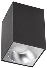 Faretto CHLOE 1xGU10/50W/230V quadrato nero