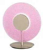 Lampada da tavolo a led in vetro rosa candy lt.candy-rosa