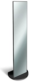 Specchio rettangolare nero 40 x 160 cm