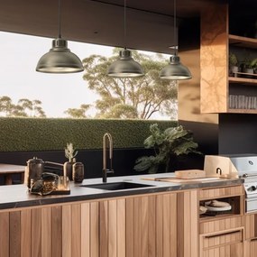 Lampadario a sospensione con filo SVEN 1xE27/15W/230V ottone