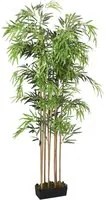 Albero Bamb Artificiale 730 Foglie 120 cm Verde 358989