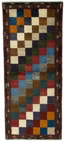 Gabbeh Tappeto 90 x 200 (Iran) Annodato A Mano