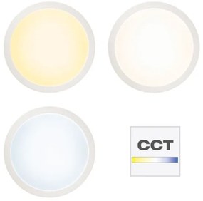 Brilliant - Plafoniera dimmerabile RGBW ABIE LED/24W/230V + +TC