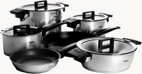 Batteria di pentole in acciaio inossidabile Concept 10 pz