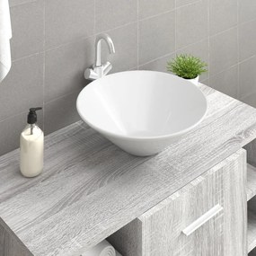 Lavandini 2 Pz Bianchi 42x42x14 Cm İn Ceramica /