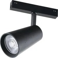 Faro binario DAVINCI 48V nero 20 W 3000K (luce calda)