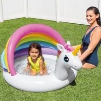 INTEX Piscina per Bambini Unicorno 127x102x69 cm cod 8654