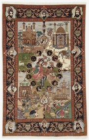 Tabriz Tappeto 100 x 160 (Iran) Annodato A Mano