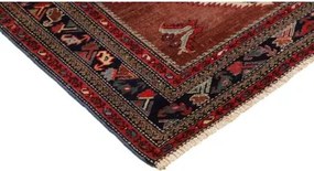 Antik Stilizzato Rosso Mattone Avorio 140x185 Cm