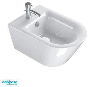 Bidet Sospeso Ceramica Catalano Bianco Lucido "Zero 55"