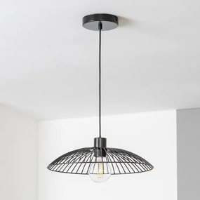 Brilagi - Lampadario LED a sospensione CERIA WIRE 1xE27/40W/230V Ø 26 cm nero