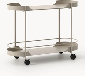 Carrello di servizio in metallo Taru