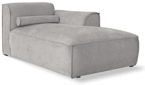 Divano componibile in grigio chiaro (con penisola a destra) Flex Felix – Miuform