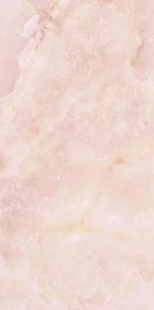 Piastrelle per pavimenti in gres porcellanato effetto marmo onice rosa pregiato lucido 60x120 - EI6015
