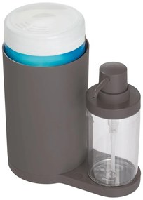 Set per il lavaggio a mano grigio Clean - iDesign