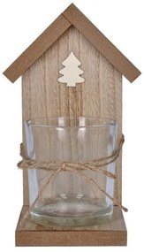 Brilagi - Legno tea chiaro a candela holder