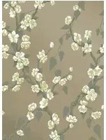 Little Greene Carta da parati Sakura - Metal Lustre
