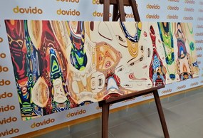 Quadro su tela – Madre in versione astratta